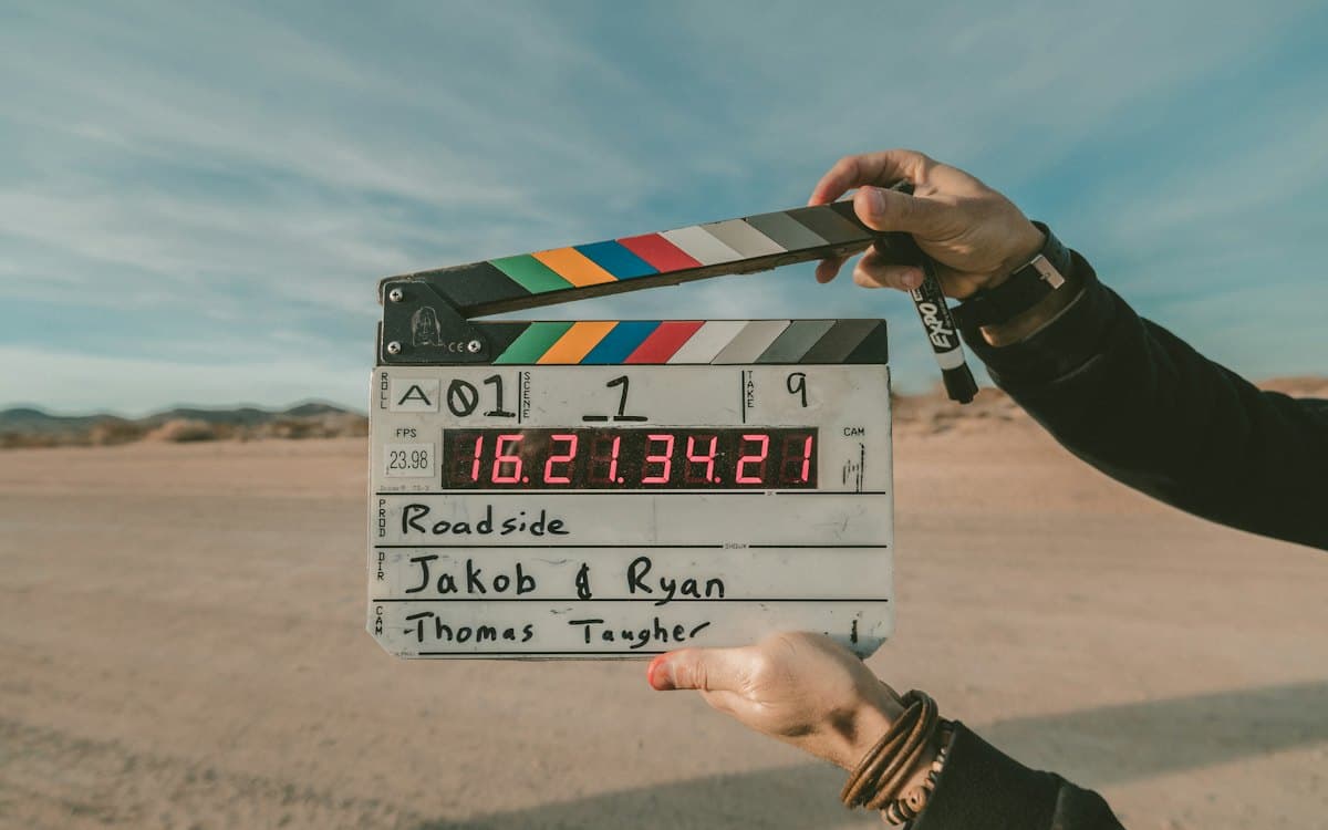 Un plan de montage vidéo sur un écran